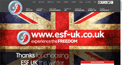 Desktop Screenshot of esf-uk.co.uk